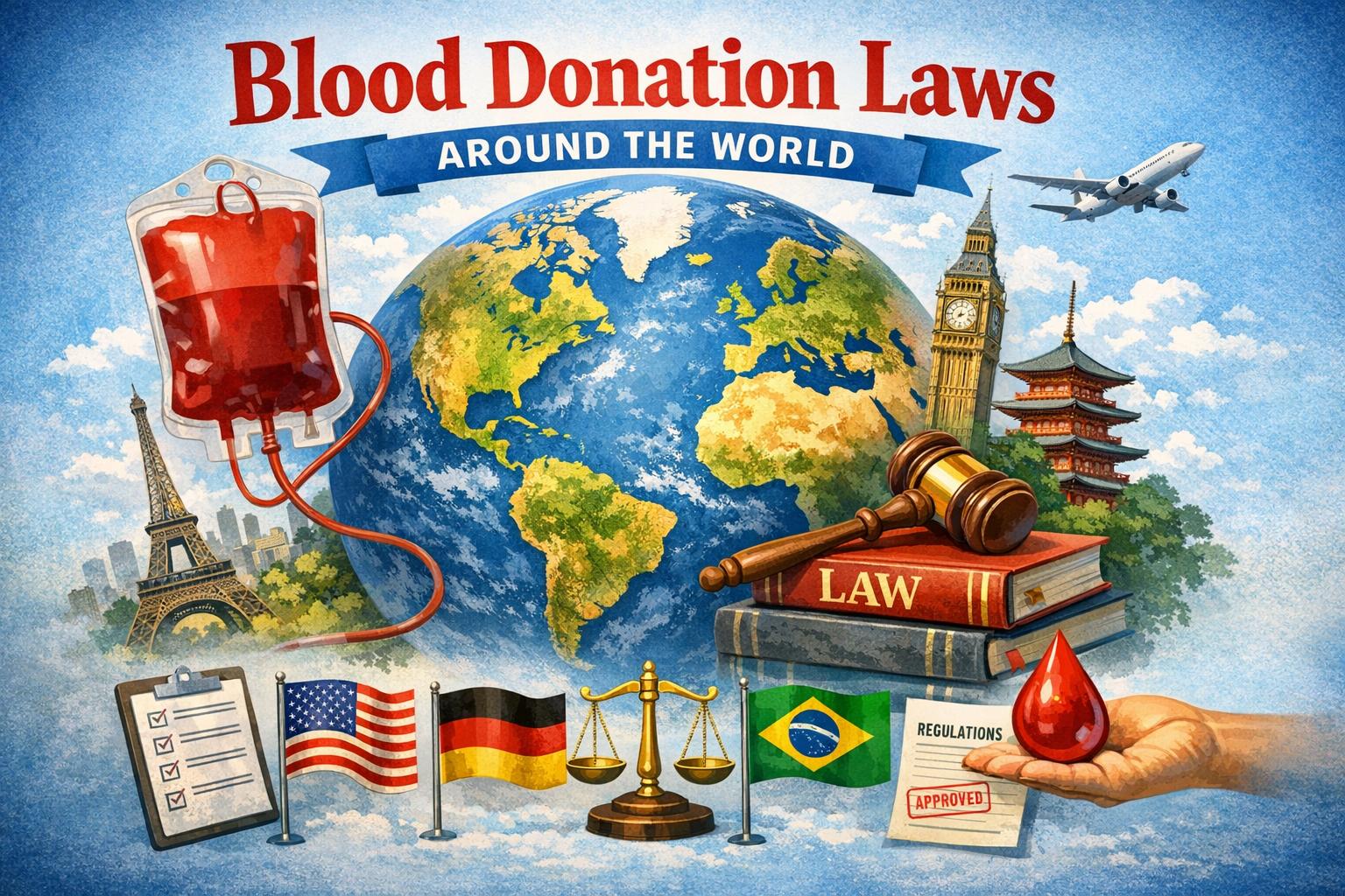 Blood Donation Laws in Different Countries
