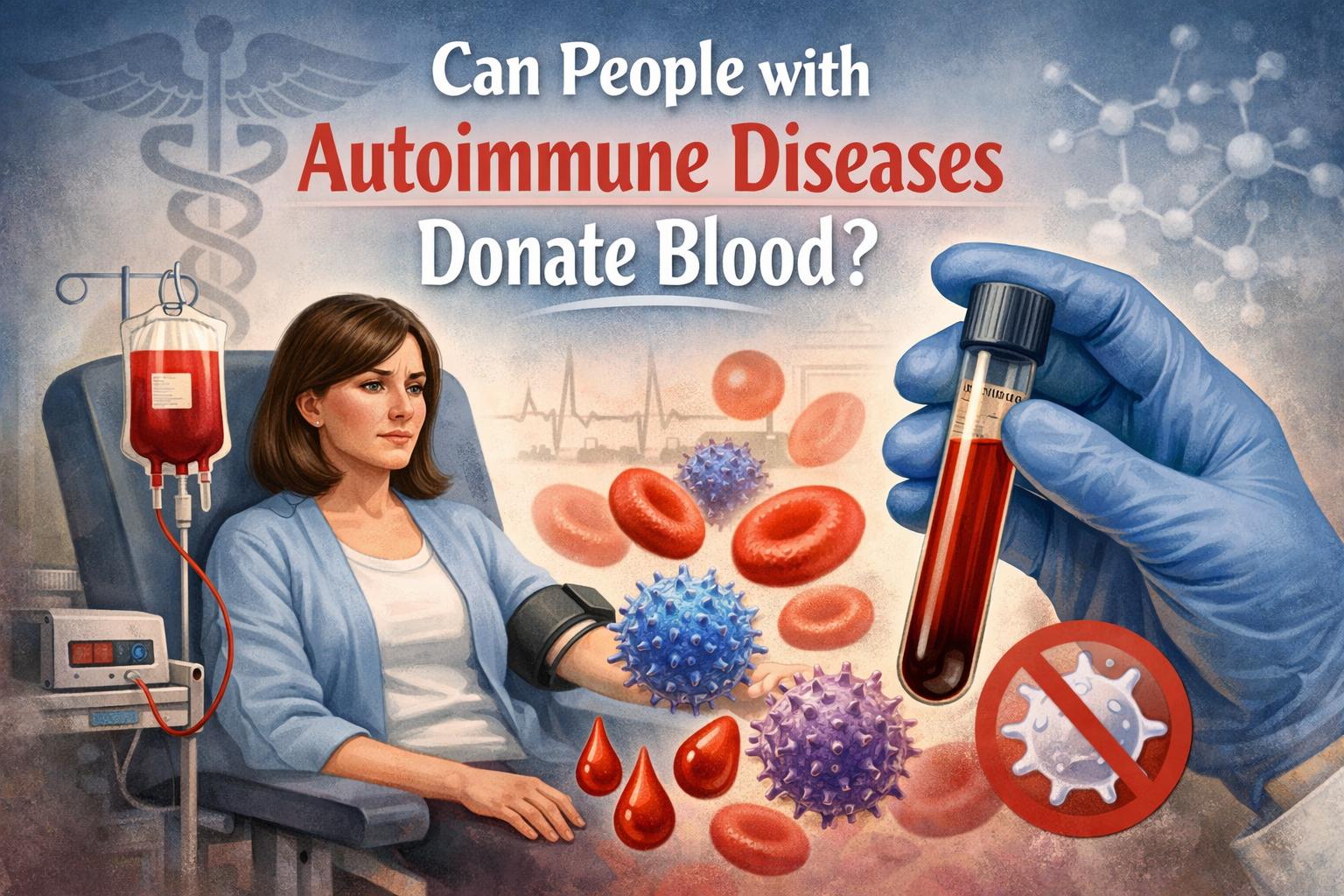 Can People with Autoimmune Diseases Donate Blood?