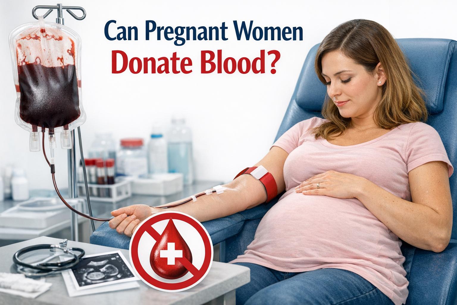 Can Pregnant Women Donate Blood?