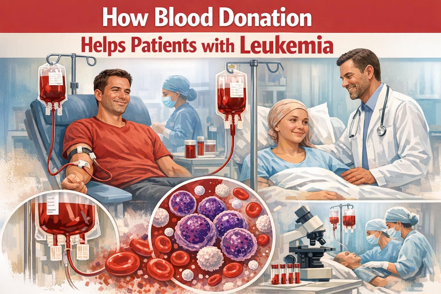 How Blood Donation Helps Patients with Leukemia
