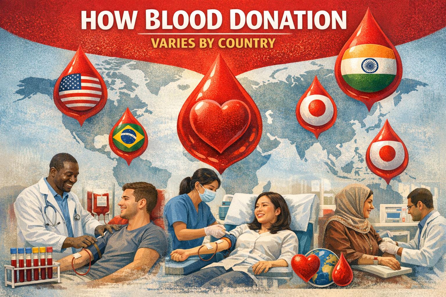 How Blood Donation Varies by Country