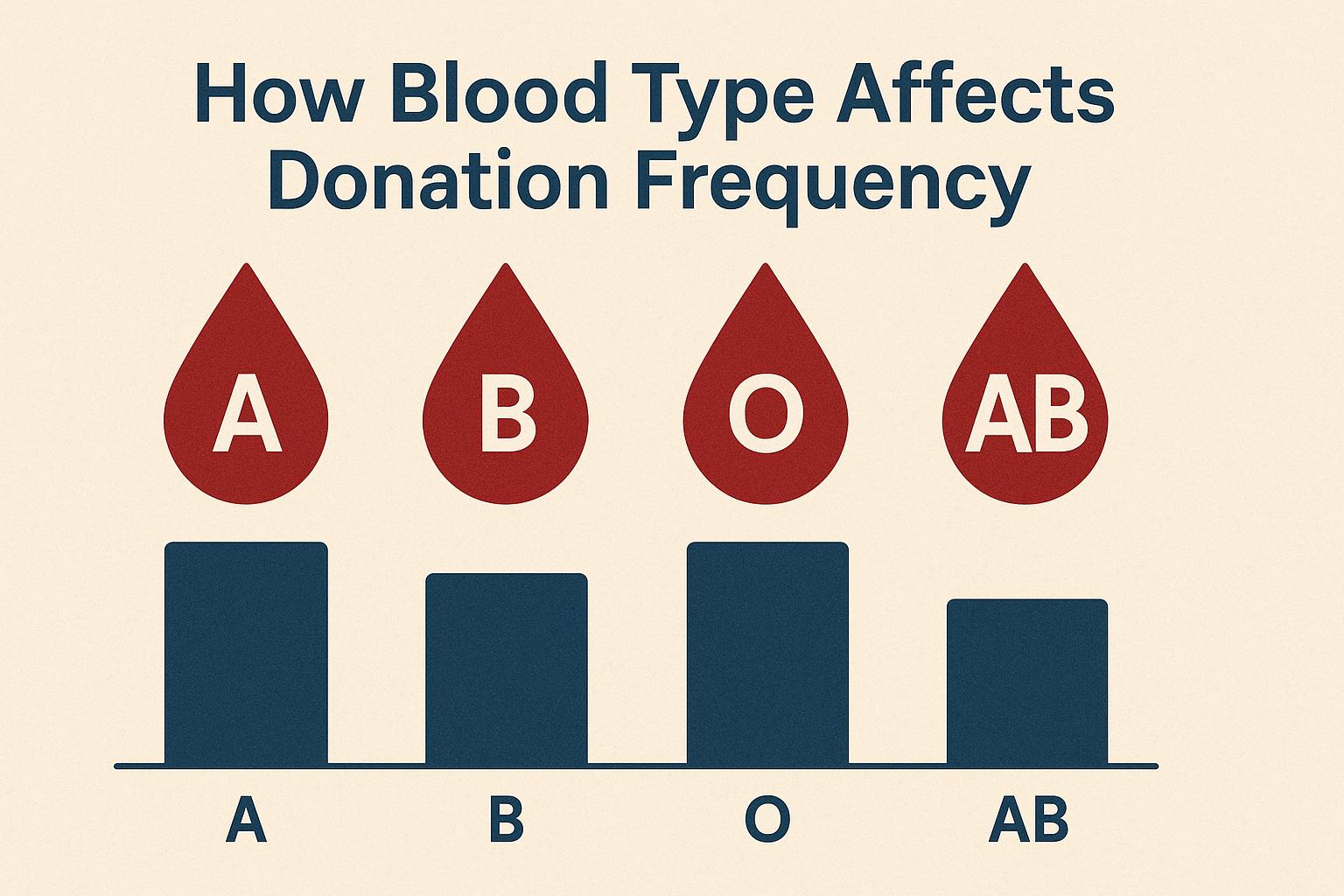 How Blood Type Affects Donation Frequency