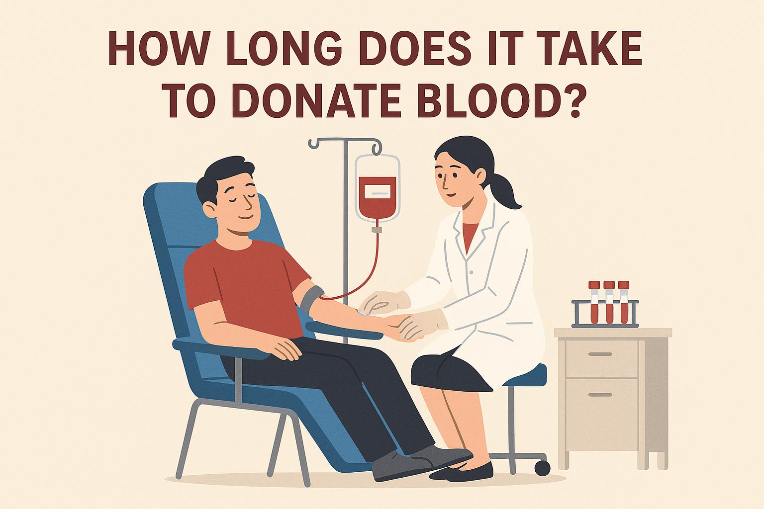 How Long Does It Take to Donate Blood?