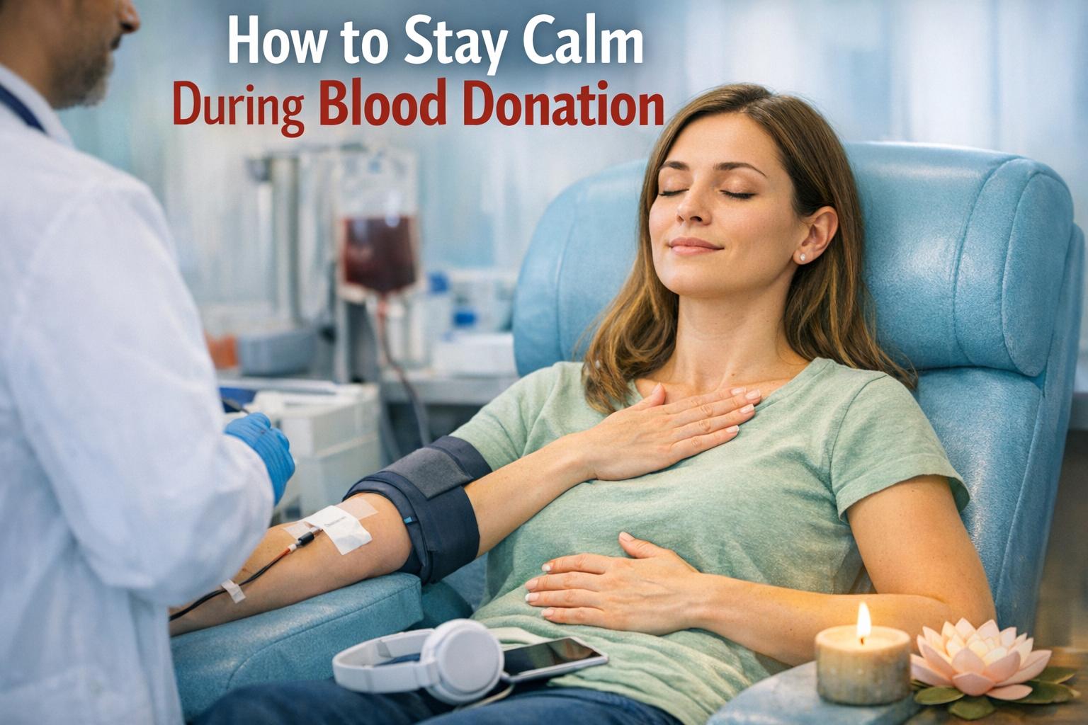 How to Stay Calm During Blood Donation