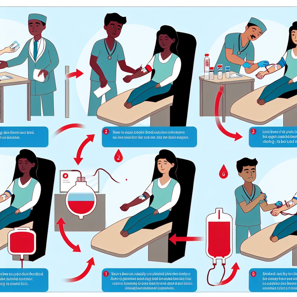 The Blood Donation Process: Step-by-Step