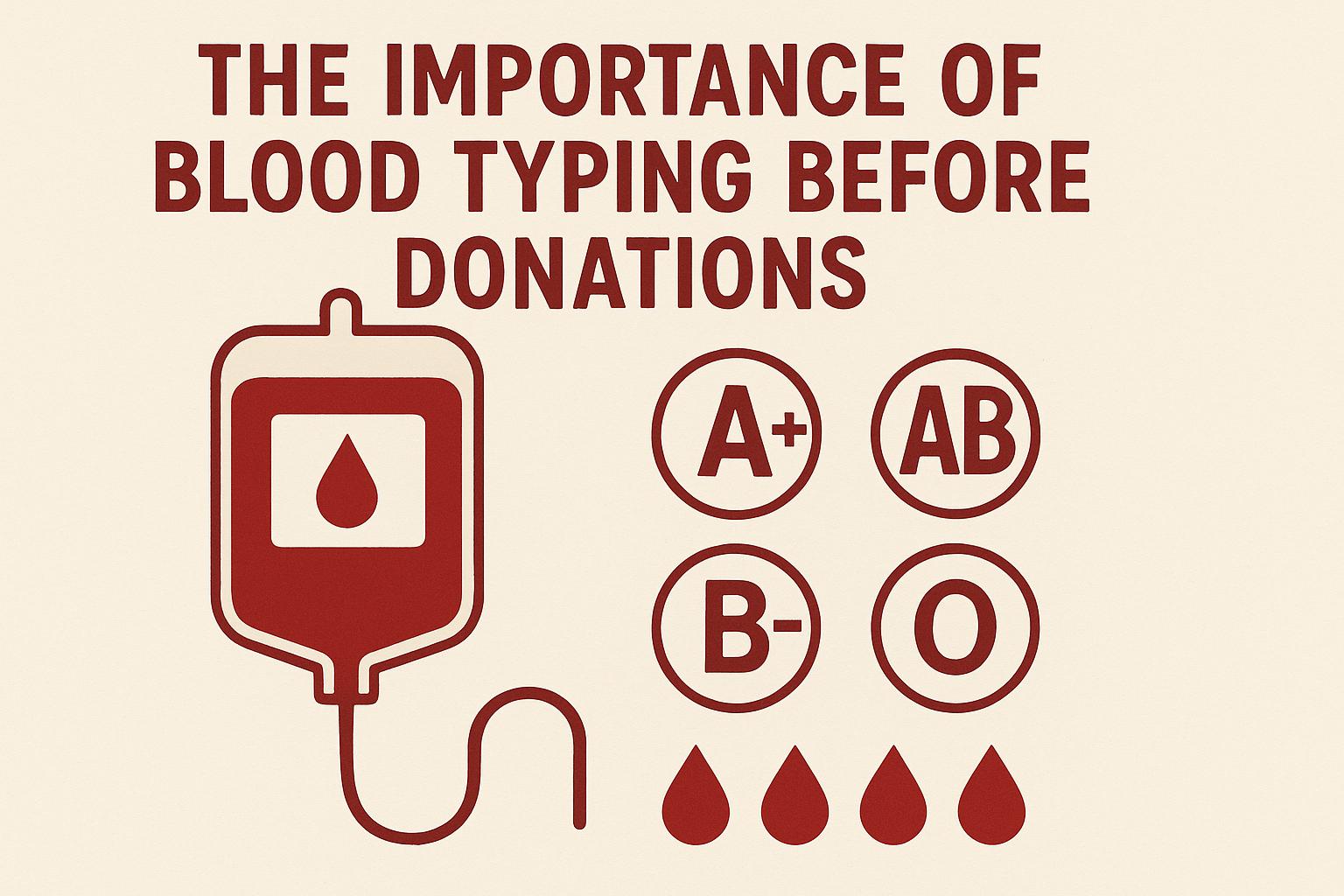 The Importance of Blood Typing Before Donations